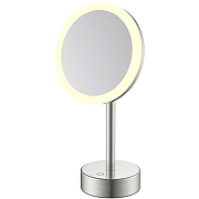Косметическое зеркало Java S-M551L с подсветкой с увеличением Сатин