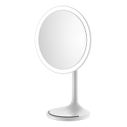 Косметическое зеркало Java S-M8883W с подсветкой с увеличением Белое