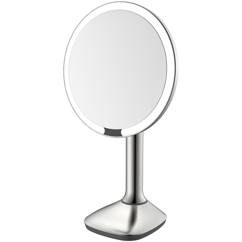 Косметическое зеркало Java S-M8888L с подсветкой с увеличением Сатин зеркало косметическое с увеличением в 10 раз d 14см