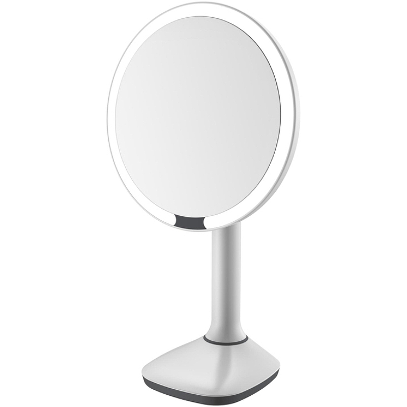 Косметическое зеркало Java S-M8888W с подсветкой с увеличением Белое косметическое зеркало java s m551l с подсветкой с увеличением сатин