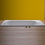 Стальная ванна Bette Comodo 180x80 1251-000 PLUS с шумоизоляцией и антигрязевым покрытием-1