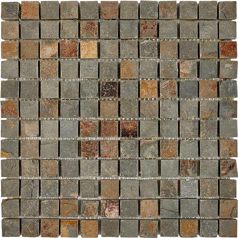 фото Каменная мозаика из сланца pixmosaic