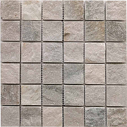 Каменная мозаика из сланца Pixmosaic Slate Grey PIX302  30,5x30,5 см