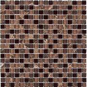 Мозаика Pixmosaic Камень и стекло PIX738  30x30 см