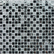 Стеклянная мозаика из зеркала Pixmosaic PIX711  30х30 см