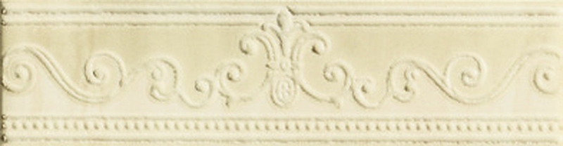 Керамический бордюр Ascot Preciouswall Alabastro List. Canova Dec. PRWLC80 6,5х25 см фото