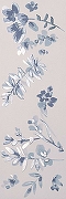 Керамическая плитка Fap Ceramiche Deco&More Flower Blue RT fRCK настенная 30,5х91,5 см