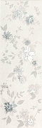 Керамическая плитка Fap Ceramiche Deco&More Flower White fRGH настенная 25х75 см