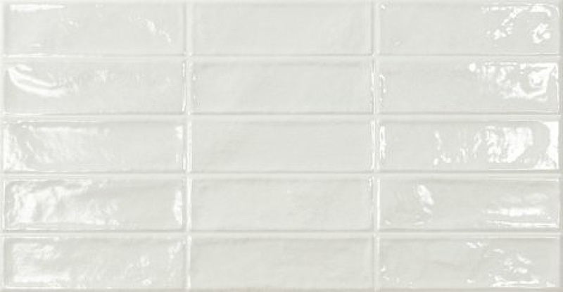 Керамическая плитка Ecoceramic Pool White настенная 31,6х60 см