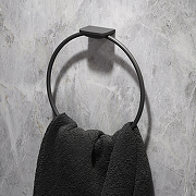 Комплект унитаза с инсталляцией AM.PM Inspire V2.0 CK50GG Черный матовый с сиденьем Микролифт с Черной глянцевой клавишей смыва с гигиеническим душем и аксессуарами для ванной комнаты-31