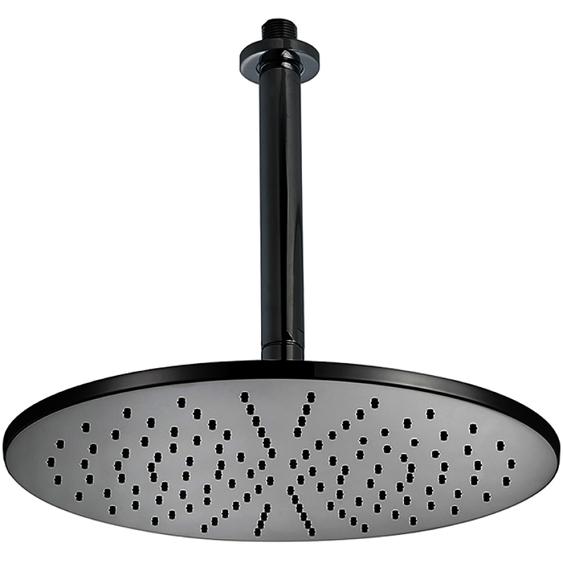 Верхний душ Cisal Shower DS01370040 Черный матовый верхний душ 200 мм cisal shower ds01319021