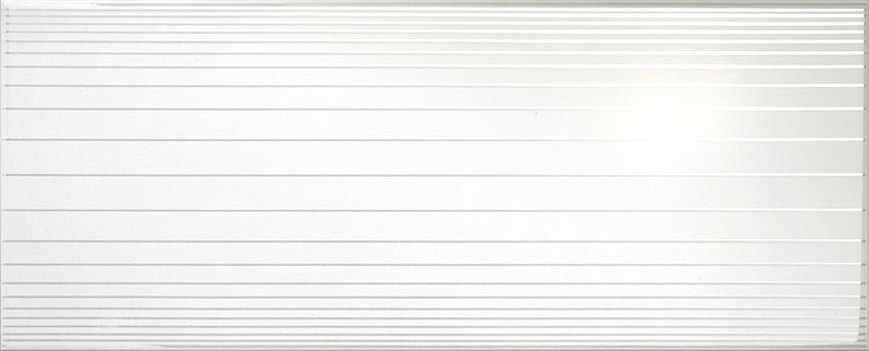 Керамический декор Cedam Lustri Righe Bianco Lucido DRB.041 20х50 см