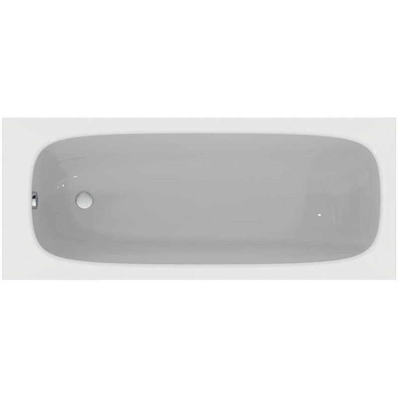Акриловая ванна Ideal Standard I.Life 170x70 2в1 NT475967 без гидромассажа, с ножками шкаф пенал ideal standard e0832b2
