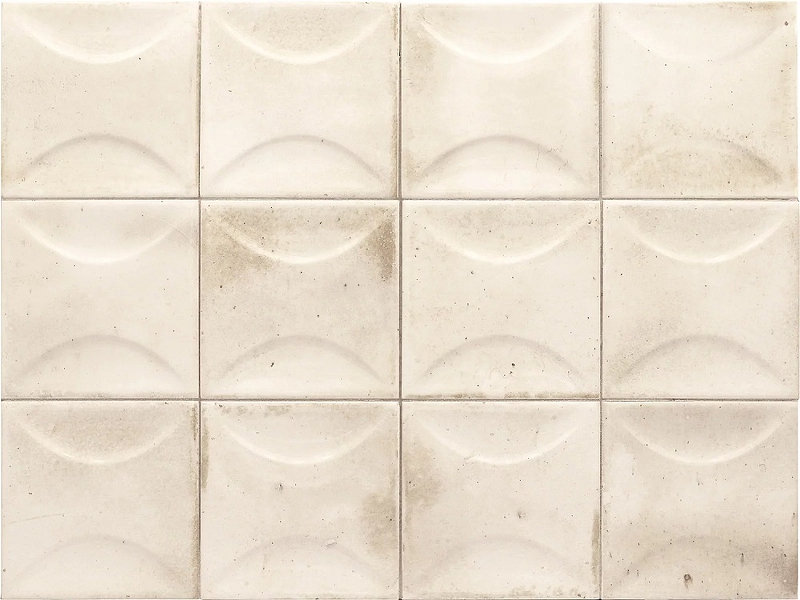 Керамическая плитка Equipe Hanoi Arco White 30021 настенная 10х10 см