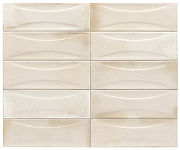 Керамическая плитка Equipe Hanoi Arco White 30039 настенная 6,5х20 см