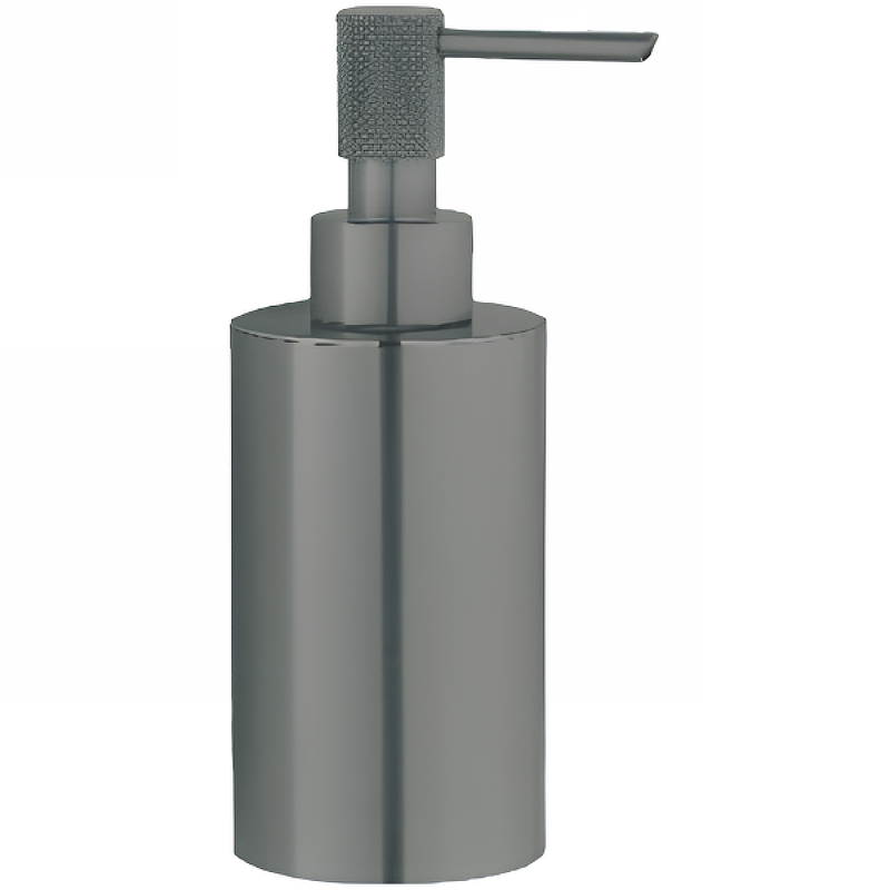 дозатор для жидкого мыла boheme uno 10980 mg золото матовое Дозатор для жидкого мыла Boheme Uno 10980-GM Оружейная сталь