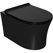 Комплект унитаза с инсталляцией Point Вега 886914SLO3+PN41711BM Черный матовый с сиденьем Микролифт и Черной матовой клавишей смыва-1