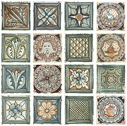 Керамическая плитка Del Conca Corti di Canepa Signorie A SIG.A.112 настенная 20х20 см
