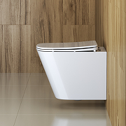 Комплект унитаза с инсталляцией BelBagno Due BB3103CHR/SC/BB002-80/BB018-GV-BIANCO с сиденьем Микролифт и Белой клавишей смыва-13