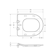 Комплект унитаза с инсталляцией BelBagno Uno BB3105CHR/SC/BB002-80/BB005-PR-CHROME с сиденьем Микролифт и клавишей смыва Хром глянцевый-21