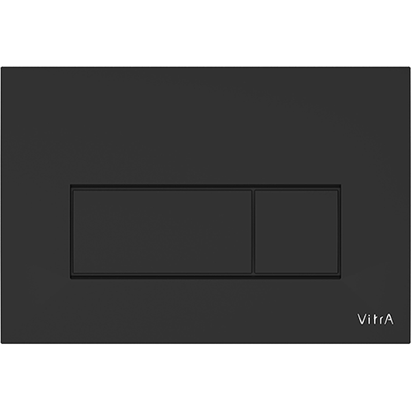 цена Клавиша смыва Vitra Root Square 740-2311 Черная матовая