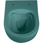 Унитаз Abber Bequem AC1101MBG подвесной Темно-зеленый матовый с сиденьем Микролифт-5