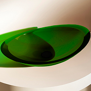 Раковина-чаша Abber Kristall 60 AT2808Emerald Зеленая