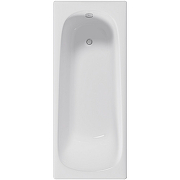 Чугунная ванна Delice Continental 150x70 DLR230612 без отверстий под ручки и антискользящего покрытия