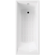 Чугунная ванна Delice Prestige 170x80 DLR230615-AS без отверстий под ручки с антискользящим покрытием