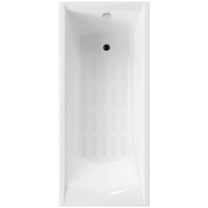 Чугунная ванна Delice Prestige 175x75 DLR230611-AS без отверстий под ручки с антискользящим покрытием чугунная ванна finn kvadro 175x75 с антискольжением