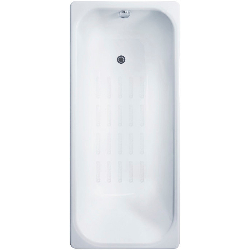 Чугунная ванна Delice Aurora 150x70 DLR230603-AS без отверстий под ручки с антискользящим покрытием