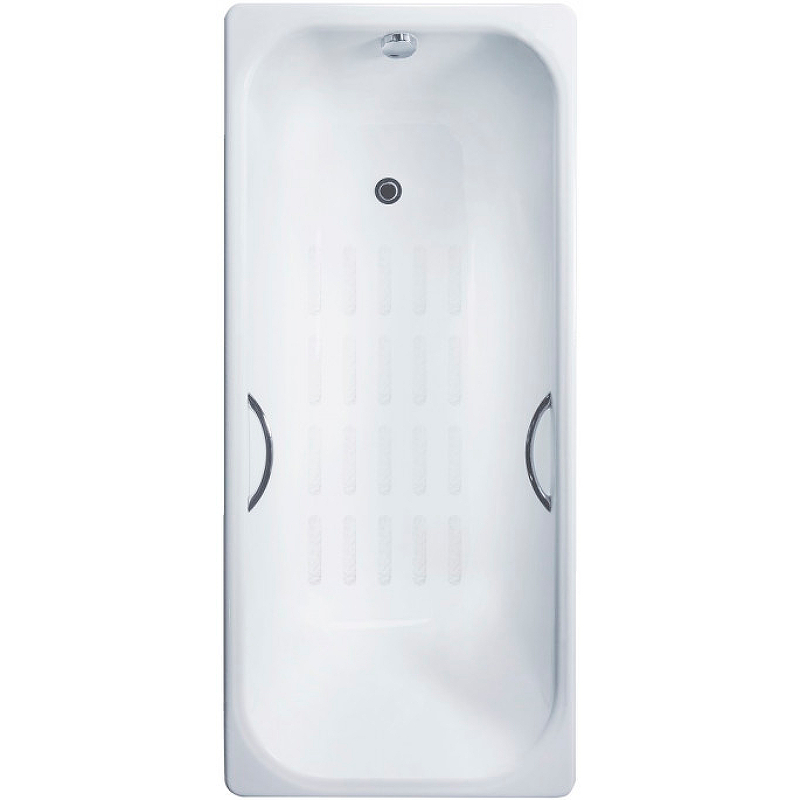цена Чугунная ванна Delice Aurora 170x70 DLR230605R-AS с отверстиями под ручки с антискользящим покрытием