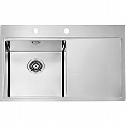 Кухонная мойка Alveus Pure 40L KMB-90 790x525 1103610 Брашированная сталь