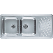 Кухонная мойка Alveus Elegant 70 SAT-90 1110x510 1009386 Сатинированная сталь