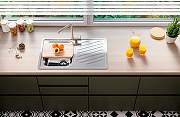 Кухонная мойка Alveus Elegant 30 SAT 90 FI 810x510 1126348 Сатинированная сталь-4
