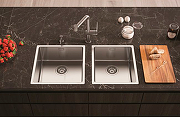 Кухонная мойка Alveus Kombino 30 KMB 90 FI 450x440 1118877 Брашированная сталь-3