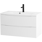 Тумба под раковину BelBagno Marino 110 MARINO-1100-2C-SO-BO-P подвесная Bianco Opaco-1