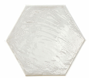 Керамогранит Prissmacer Rain Bianco Hex 78803260 19,8х22,8 см