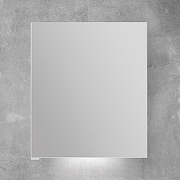 Зеркальный шкаф BelBagno 60 R SPC-1A-DL-BL-600 с подсветкой Сатин-1