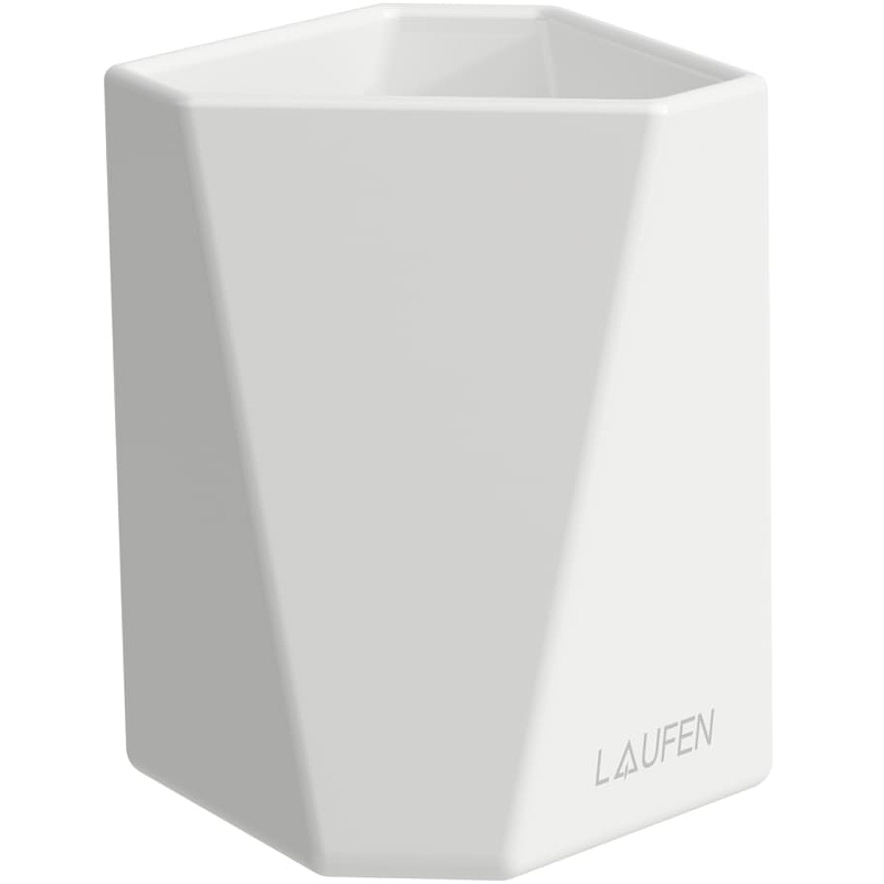 Стакан для зубных щеток Laufen Home collection 8.7777.4.000.000.1 Белый стакан для зубных щеток аквалиния orange керамика