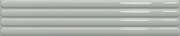 Керамическая плитка DNA Tiles Plinto Out Grey Gloss 78803296 настенная 10,7х54,2 см
