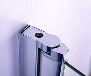 Шторка на ванну Esbano ES-1480 80 ESDV1480 профиль Хром стекло прозрачное-5