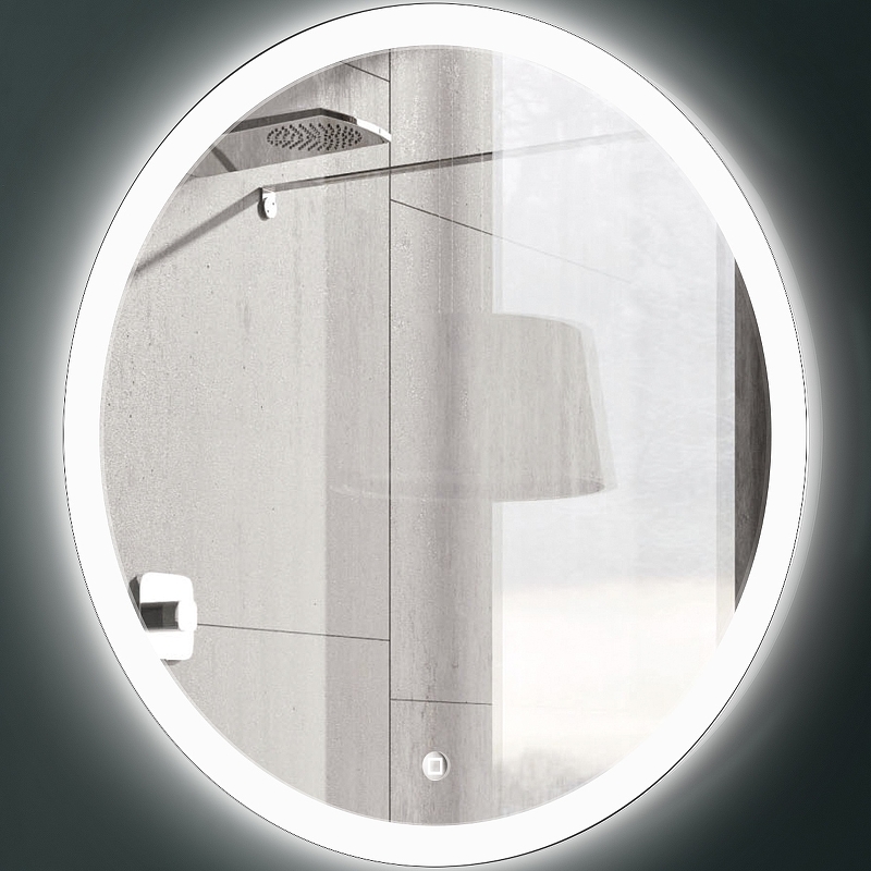 Зеркало Esbano 59 ESMI2481YD с подсветкой с сенсорным выключателем и подогревом зеркало cezares tiffany 59 45040 с подсветкой bianco opaco с системой антизапотевания