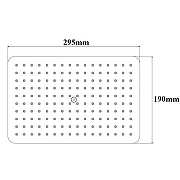 Верхний душ Bond Cube B03-9900 Хром-6