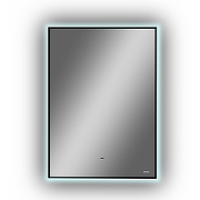 Зеркало Bond Cube 60x80 M36ZE-6080 с подсветкой Черное с бесконтактным выключателем-4