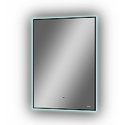 Зеркало Bond Cube 60x80 M36ZE-6080 с подсветкой Черное с бесконтактным выключателем-5