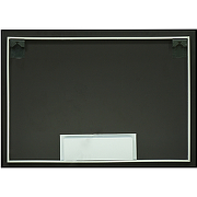 Зеркало Bond Cube 100x80 M36ZE-10080 с подсветкой Черное с бесконтактным выключателем-6