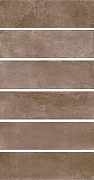 Керамическая плитка Kerama Marazzi Маттоне коричневый 2908 настенная 8,5х28,5 см