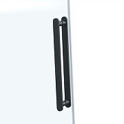 Душевая дверь Vincea Como Soft 110 VDS-1CS110CLB профиль Черный стекло прозрачное-9