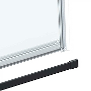 Душевой уголок Vincea Como Soft 120x100 VSR-1CS1012CLB профиль Черный стекло прозрачное-3